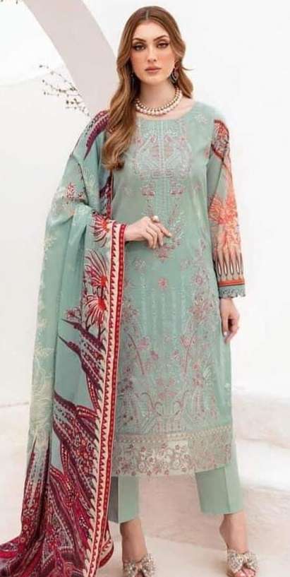 GHAZAL LUXURY LAWN VOL 1 RAMSHA 